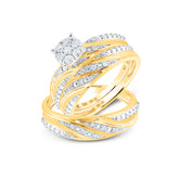 1/3CT-DIA CN GIFT TRIO SET